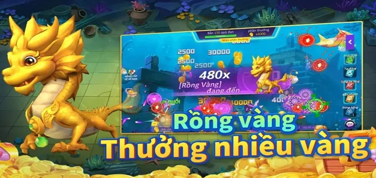 Trải Nghiệm Bắn Cá Rồng Tại 7Fun7: Cơ Hội Đổi Thưởng Lớn